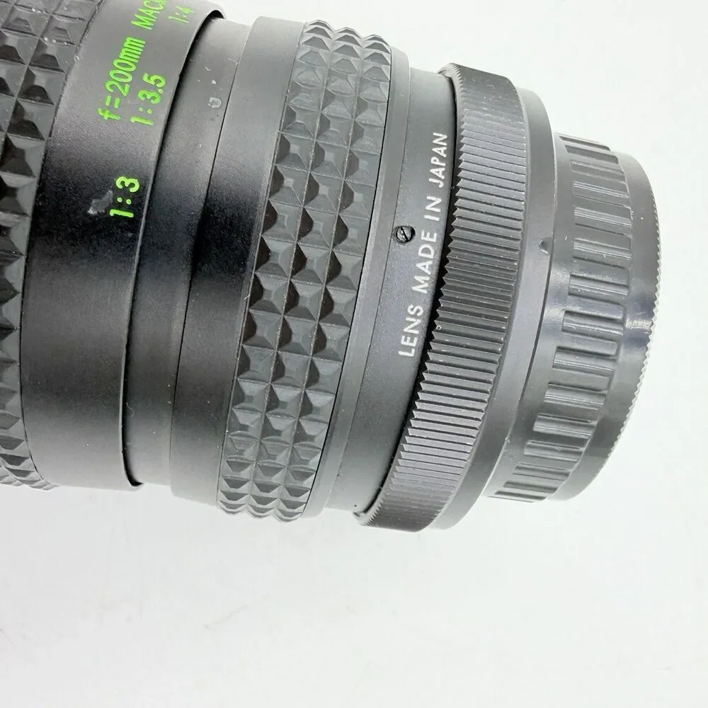 JCPenney 80-200mm f/4.5 Macro Telephoto Zoom Lens Manual Focus 55mm with case